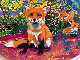 Fox Den (detail)